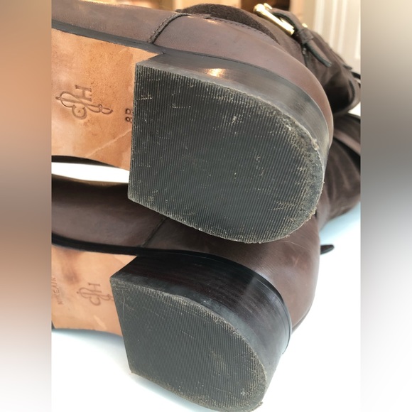 Cole Haan Nike Air Brown Tall Boots Size 8 - Picture 10 of 10